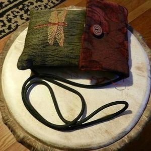 Artisan Handcrafted Dragonfly Purse